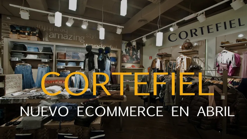 Cortefiel operará con un nuevo comercio digital en el mes de abril.